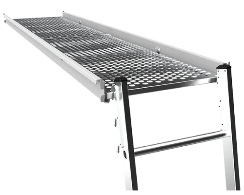 Metal work platform