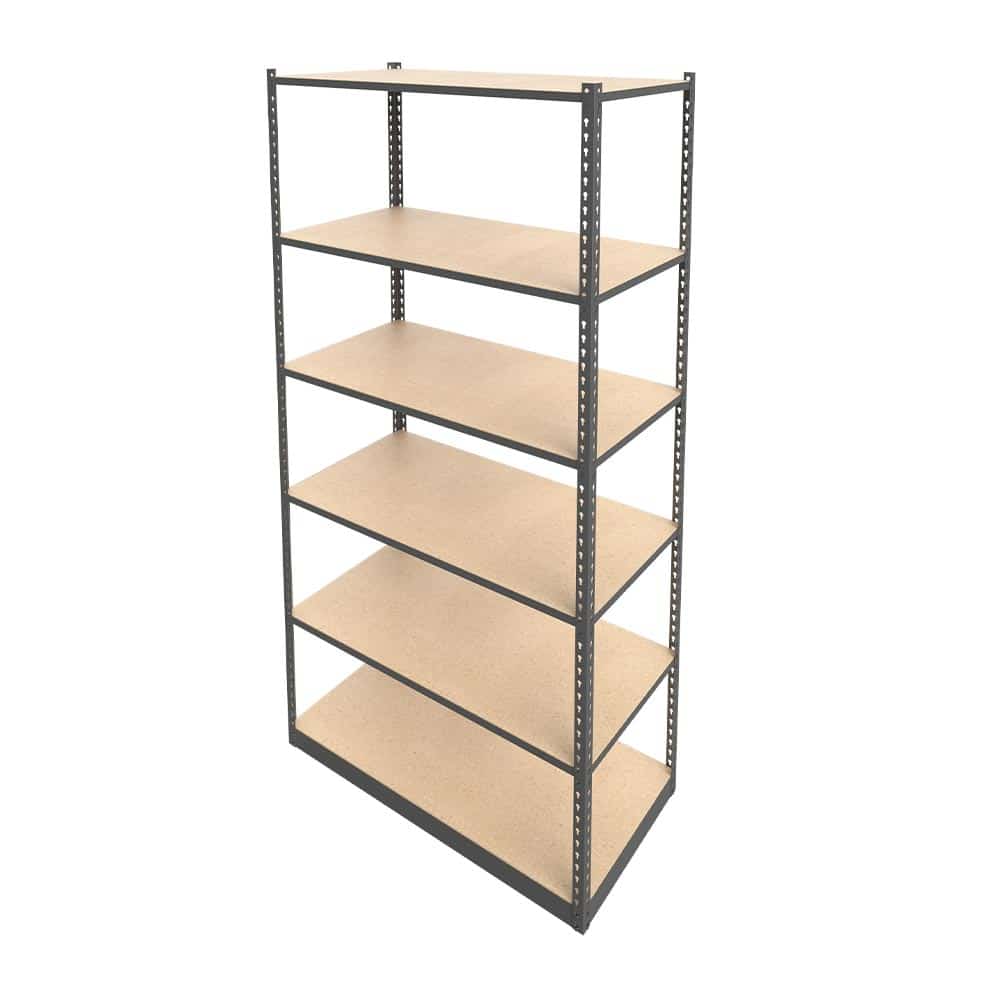 Rivet Style Shelving