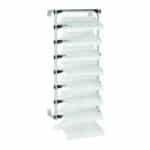 8 Bar Wall-Mount Racks