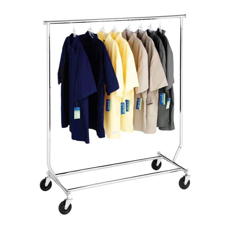 Folding Sales Floor Racks - Mobile Storage Systems | Pipp Mobile