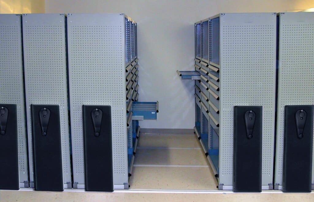 Industrial Drawer Storage