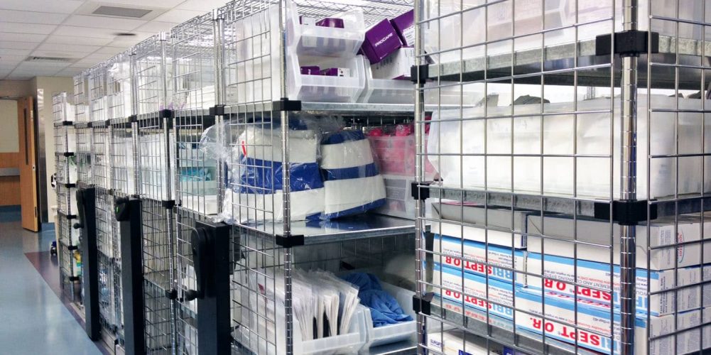 Mobile Storage Racks in Healthcare