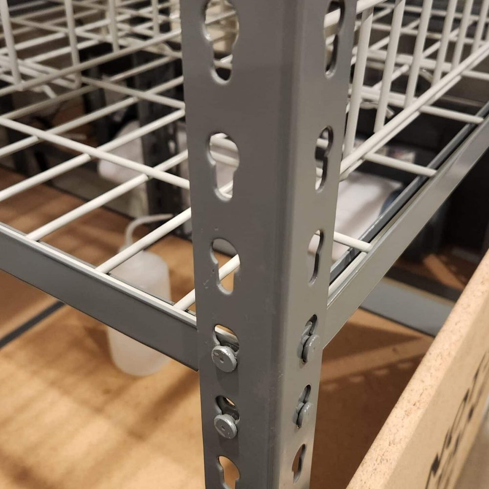 rivet style racking storage systems